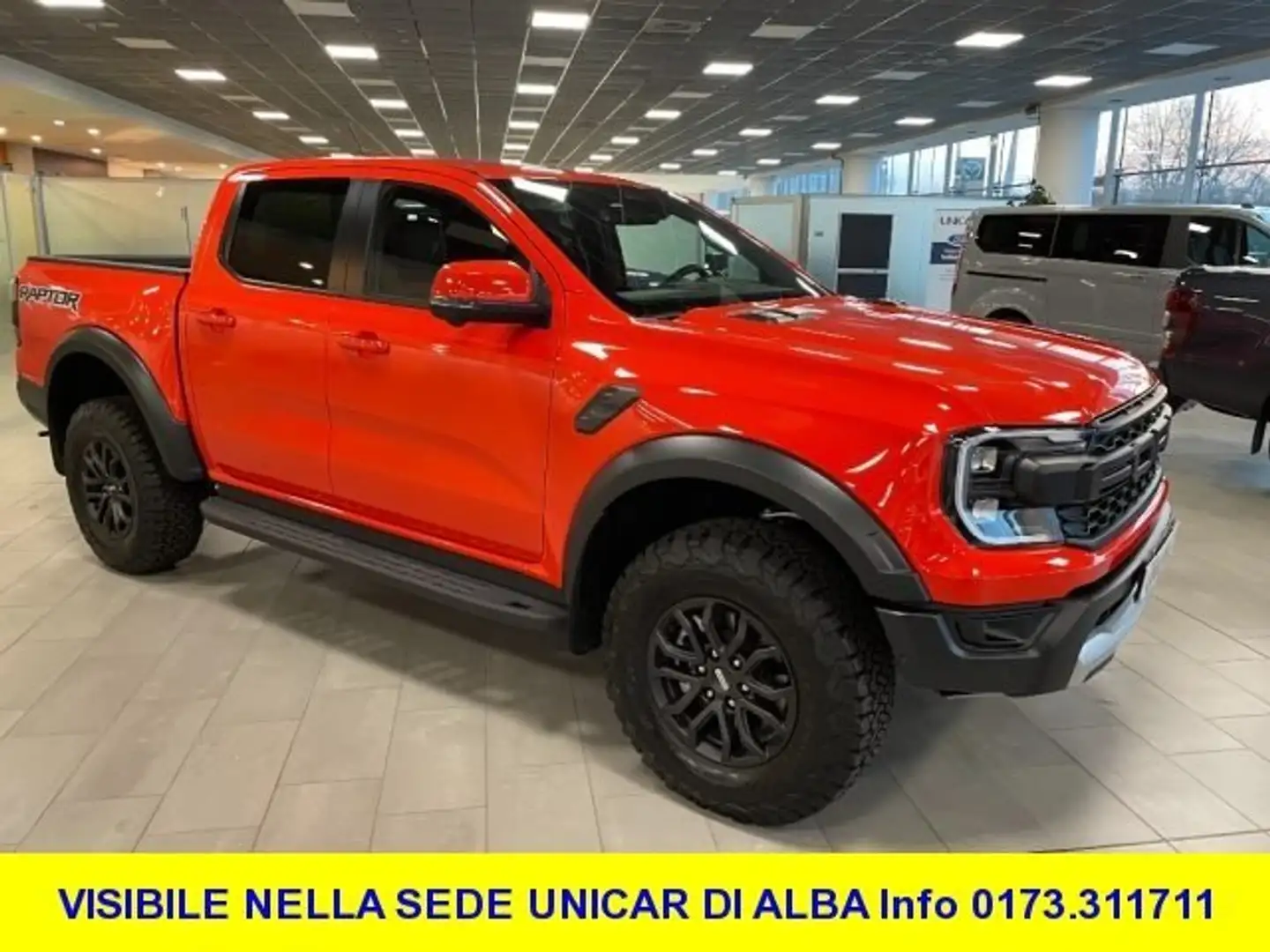 Ford Ranger Raptor 3.0 Ecoboost V6 4WD DC 5 posti AUTOMATICO A10 Arancione - 2