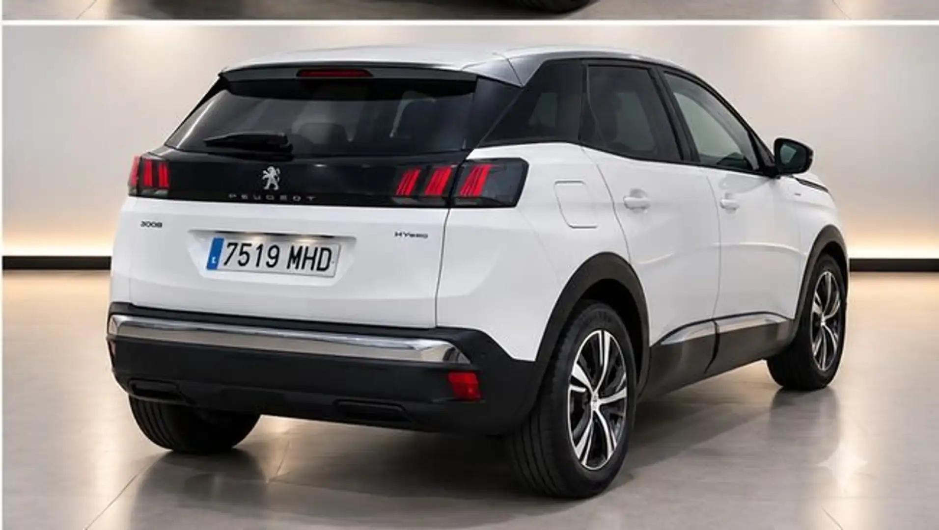 Peugeot 3008 1.6 HYBRID 225 ACTIVE PACK E-AUTO Blanco - 2