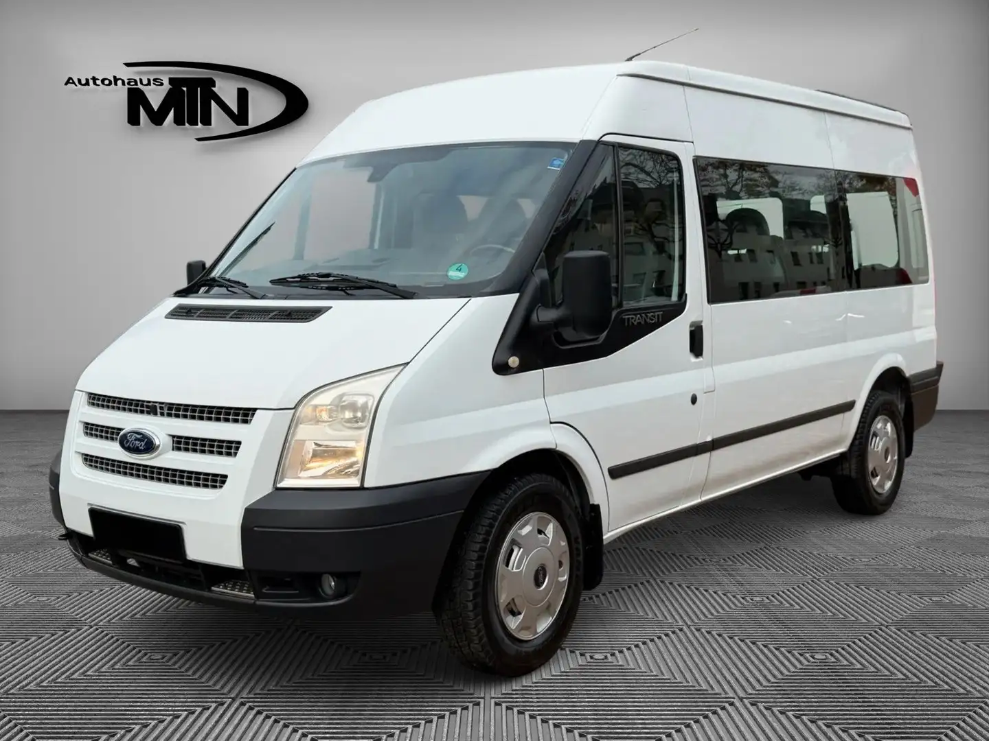 Ford Transit H2+L2 9.Stz Klima Tempomat AHK Weiß - 1