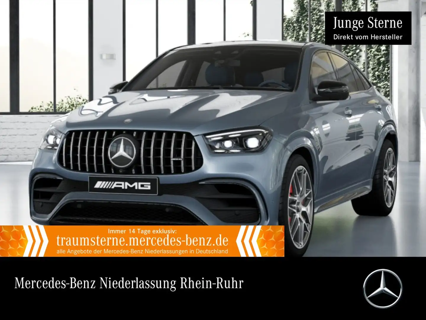 Mercedes-Benz GLE 63 AMG GLE 63 S Coupé 4M NIGHT+PANO+360+MULTIBEAM+CARBON Blau - 1