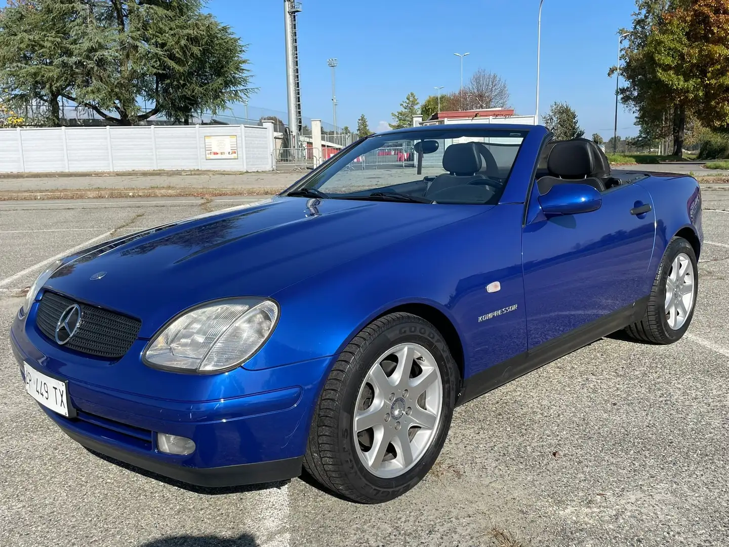 Mercedes-Benz SLK 200 SLK 200 k Bleu - 1