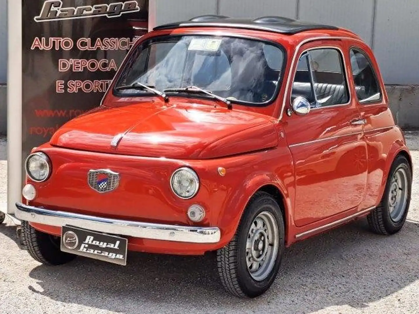 Fiat 500 GIANNINI 650 NP - ORIGINALE - Rosso - 1