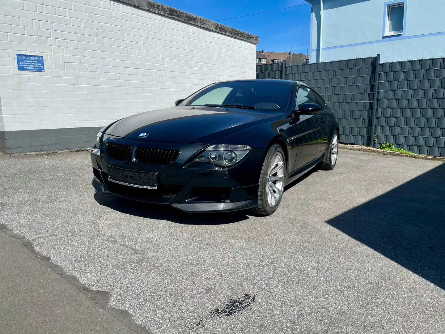 BMW M6 V10 Coupé Schwarz - 1