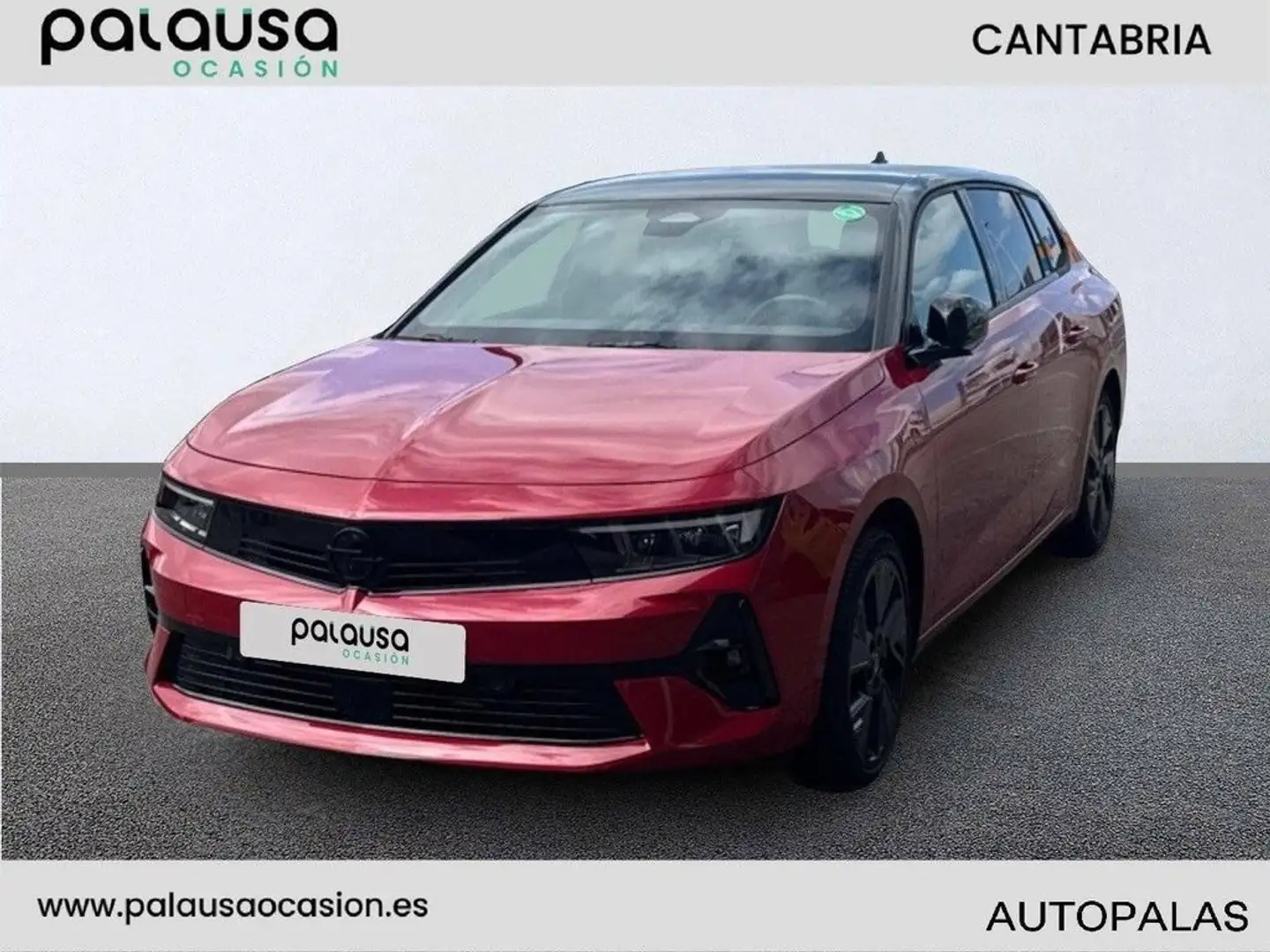 Opel Astra 54kWh Auto GS Rojo - 1