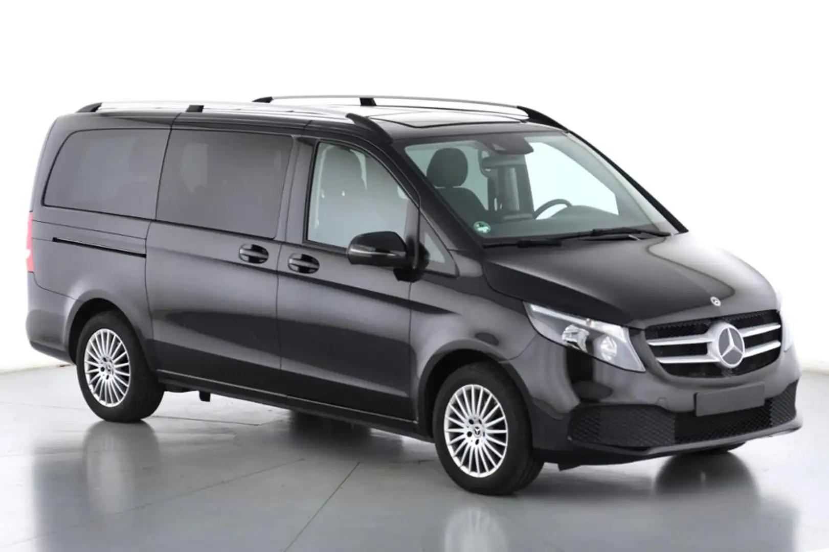 Mercedes-Benz V 250 d Edition lang Distronic/MBUX/AHK2.5t Schwarz - 2