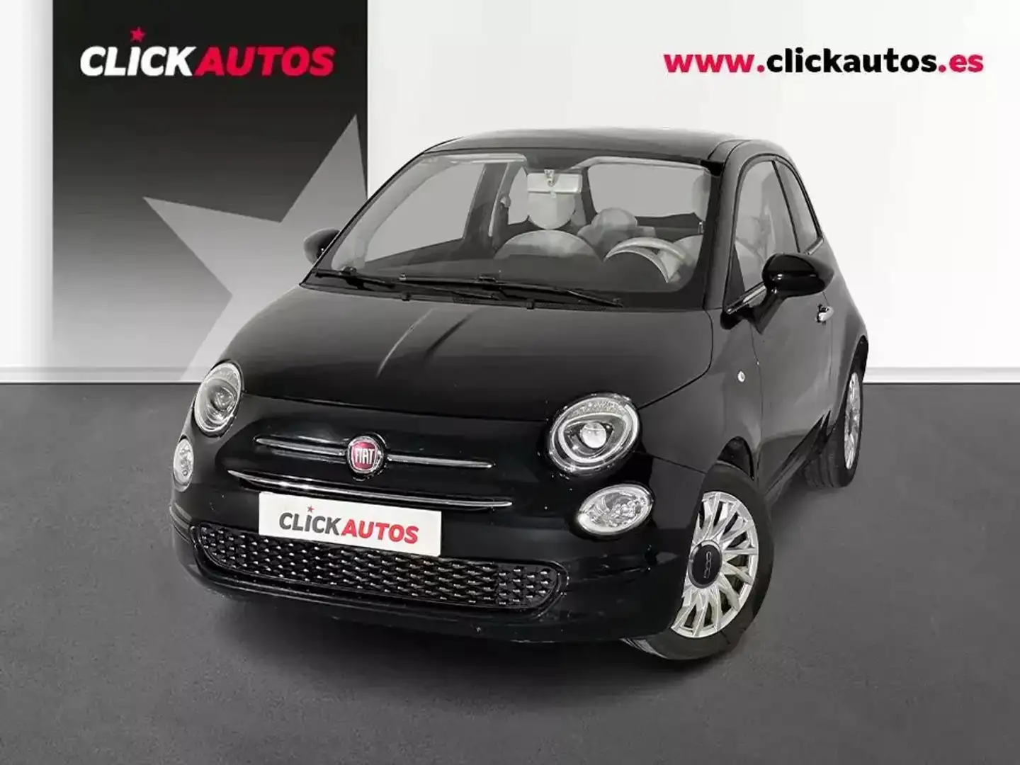 Fiat 500 1.2 Lounge Negro - 1