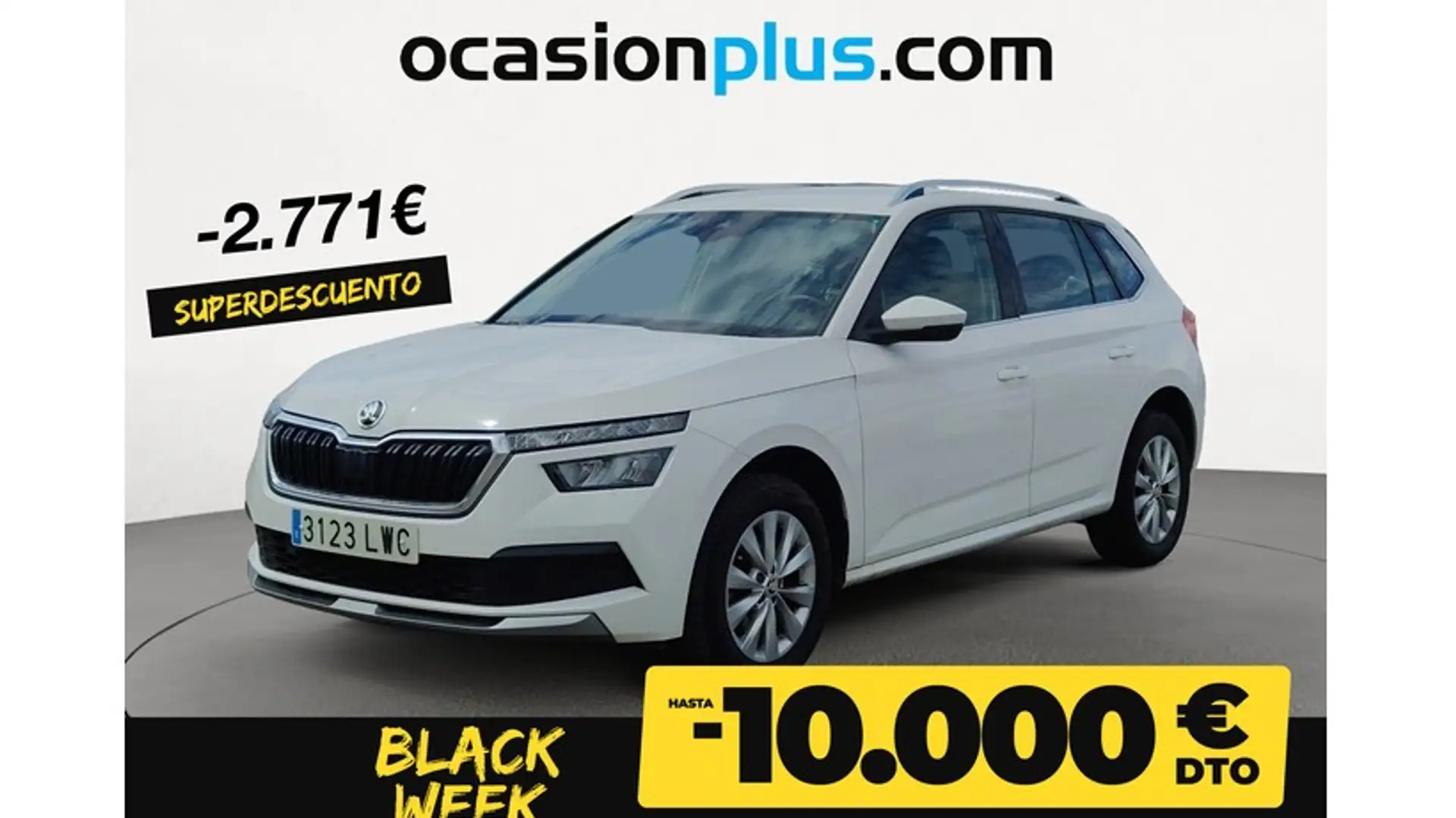 Skoda Kamiq 1.0 TSI Ambition 81kW DSG Blanc - 1