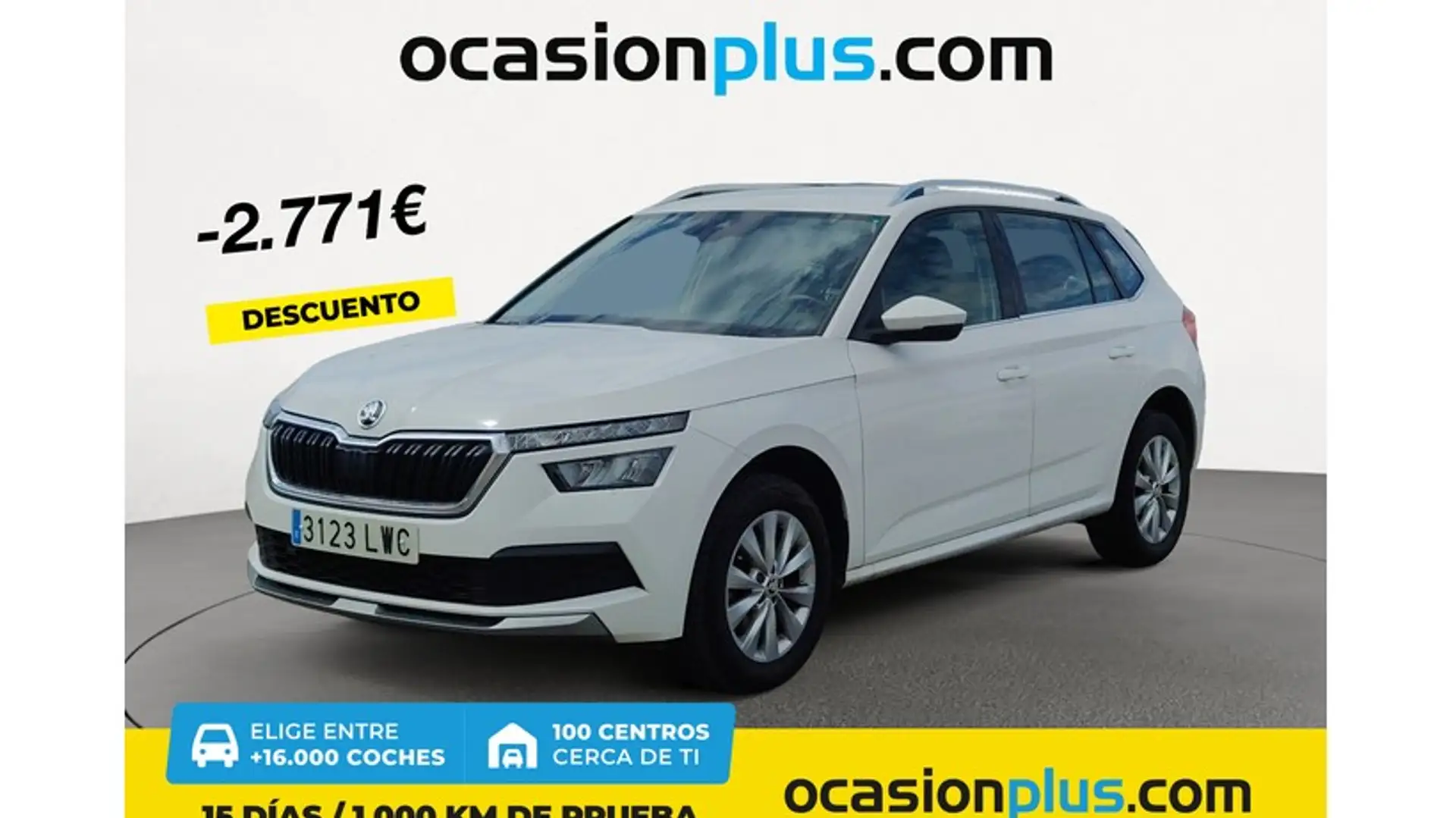Skoda Kamiq 1.0 TSI Ambition 81kW DSG Weiß - 1