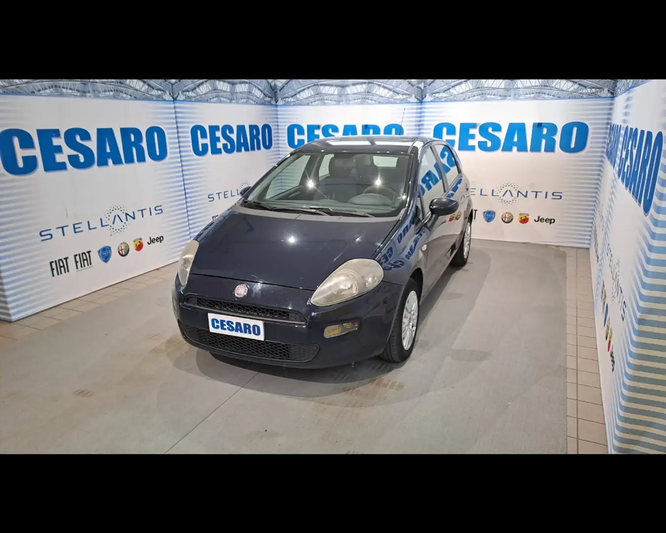 Fiat Punto 5 Porte 1.2 Lounge Blauw - 2