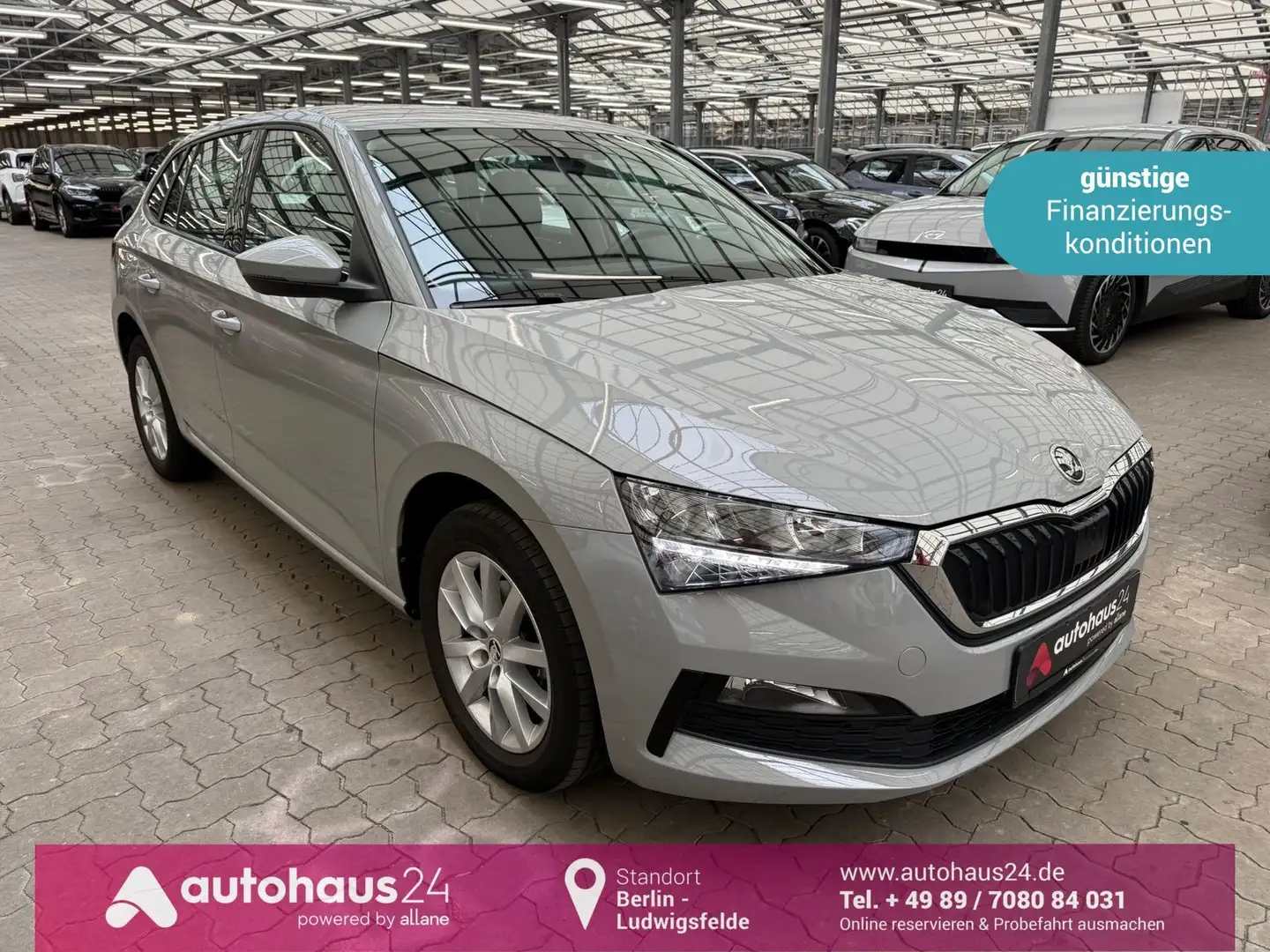 Skoda Scala 1.0 TSI Ambition|DSG|LED|Bluetooth Grigio - 1