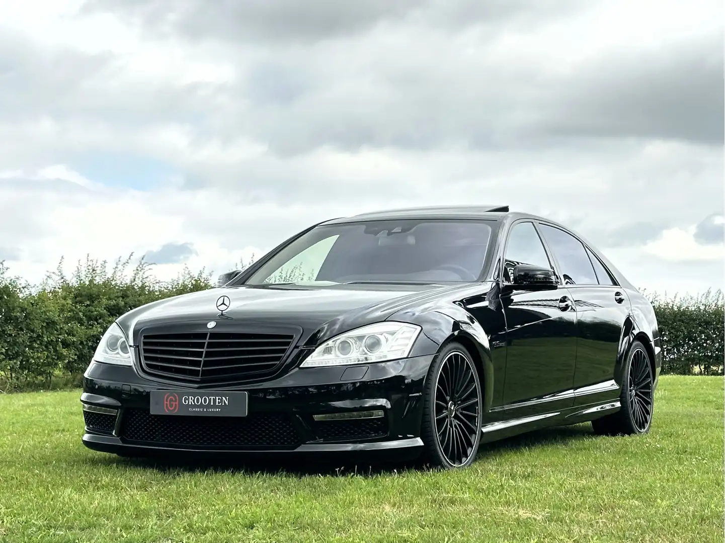 Mercedes-Benz S 63 AMG S Lang - W221 - Facelift - 2Look Edition ! Zwart - 2