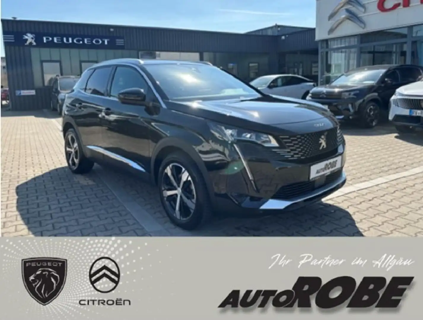 Peugeot 3008 GT EAT 8 Automatikgetriebe Noir - 1