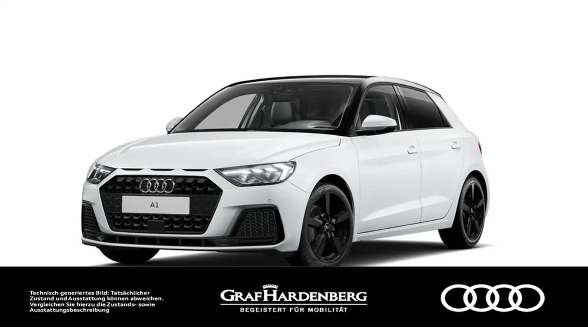 Audi A1 Sportback 30 TFSI . Virt.Cockpit LED Navi ACC Weiß - 1