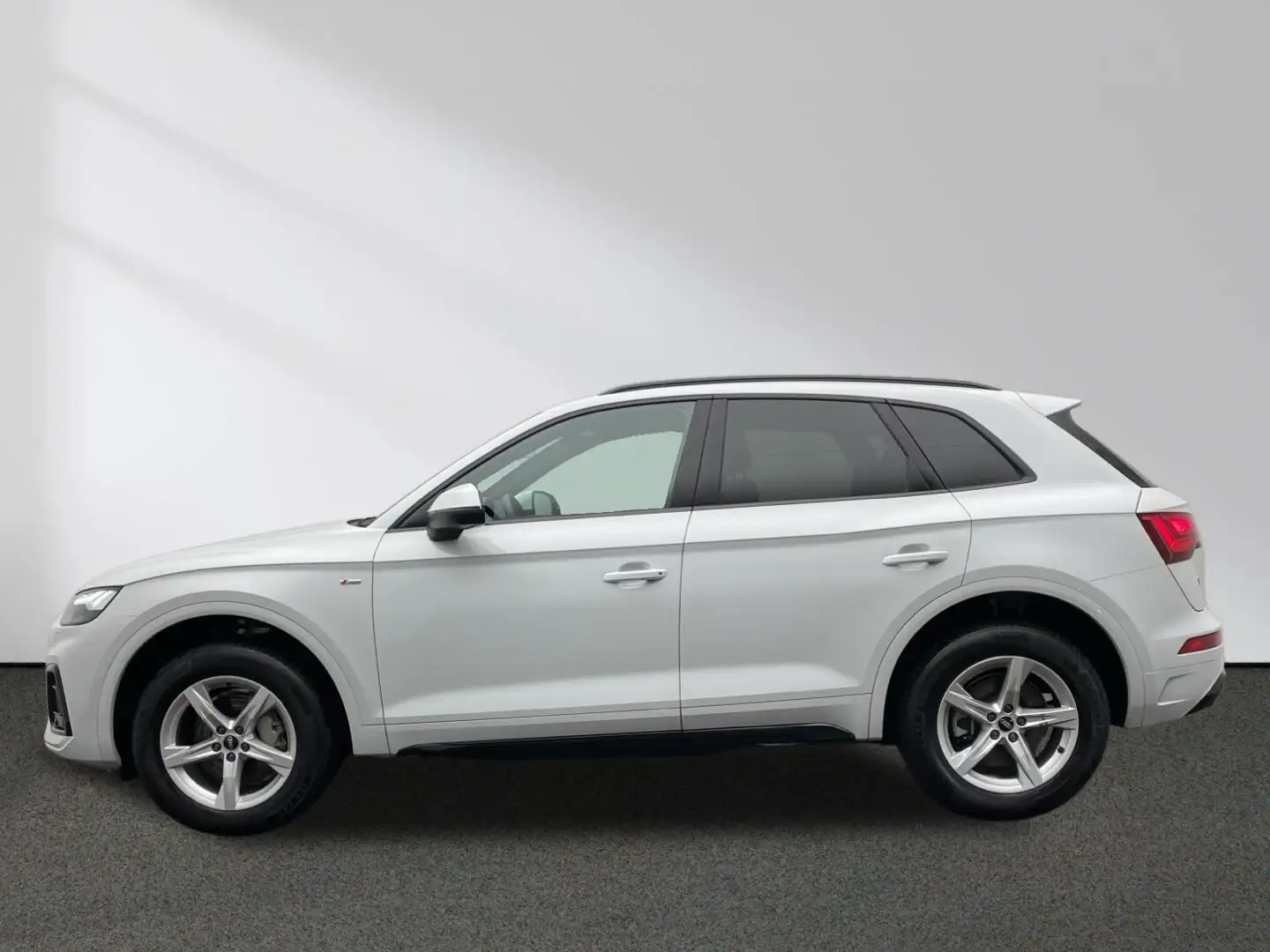 Audi Q5 S line 40 TDI quattro S tronic MMI Matrix AHK Weiß - 2
