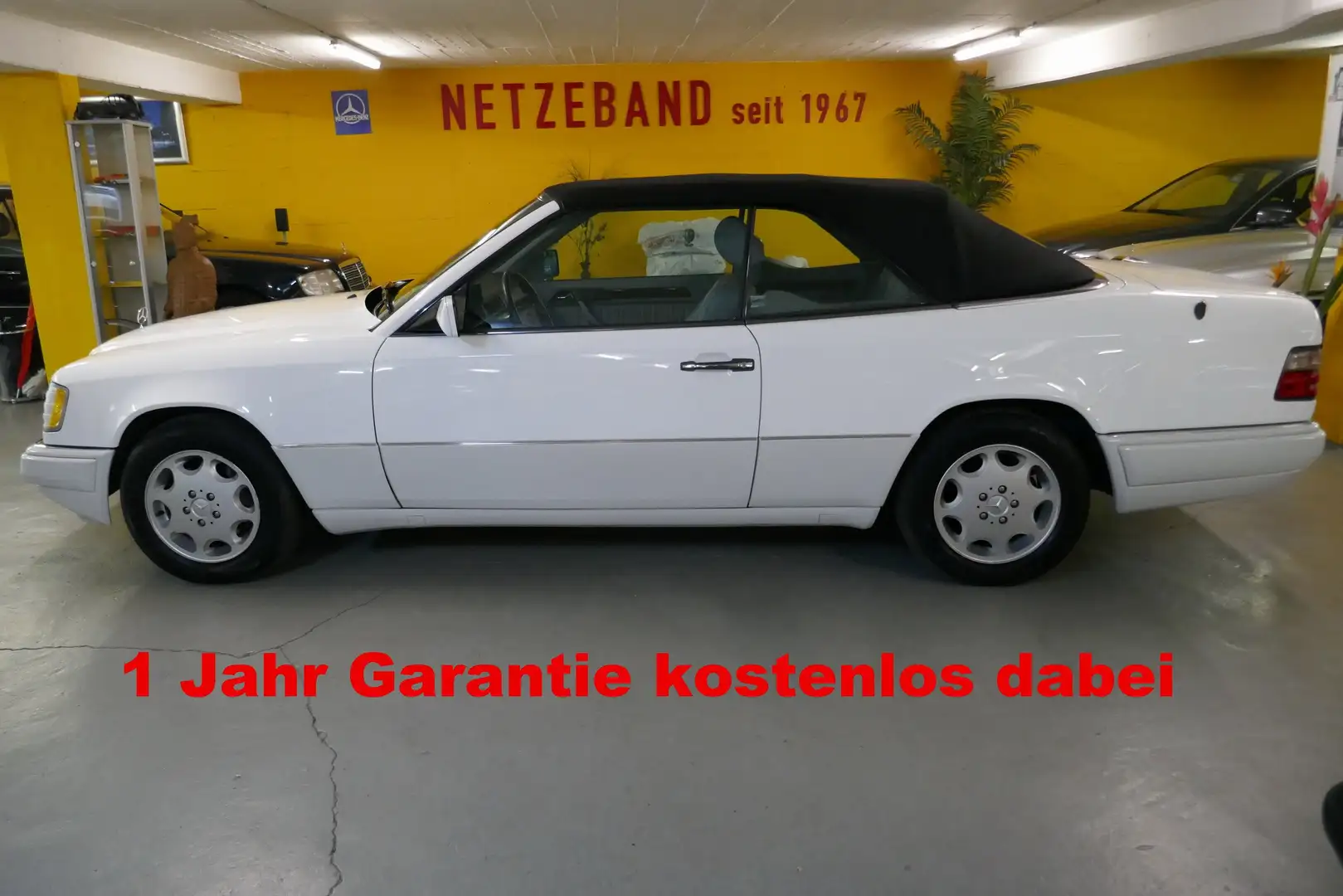 Mercedes-Benz E 320 Cabrio -GARANTIE- Classic Data 2+/Wert 37.500 € White - 2