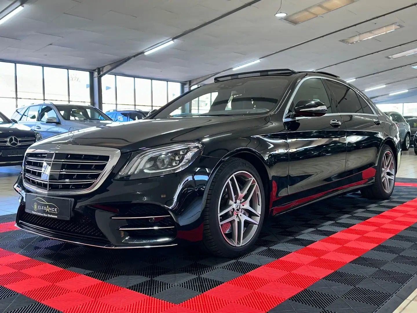 Mercedes-Benz S 400 d 4MaticL*AMG*PANO*BURMESTER*S-LÜFT*360°KA Noir - 2