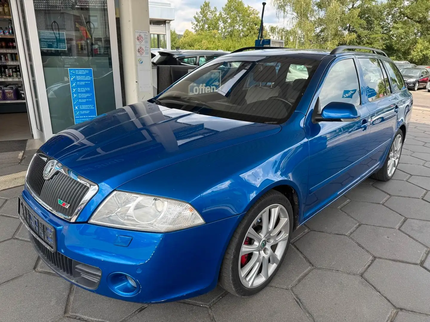 Skoda Octavia Combi RS 2.0 *NEUE KUPPLUNG* *HÄNDLER* Bleu - 2