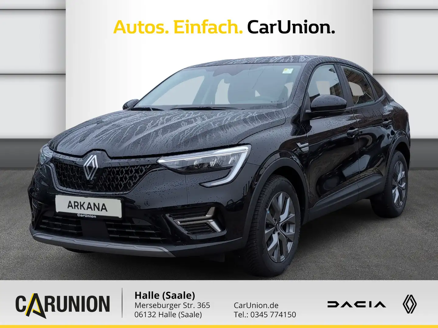 Renault Arkana EVOLUTION Mild Hybrid 140 EDC Allwetter Zwart - 1