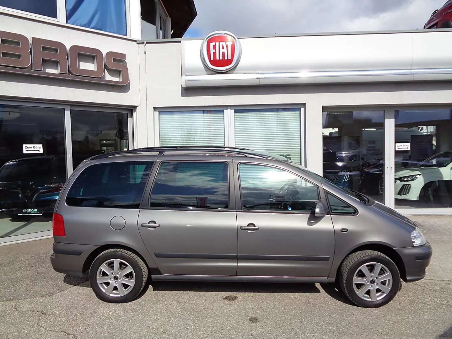 SEAT Alhambra Salsa 1,9 TDI PD mit Standheizung - 8-fach Bere... Grau - 2
