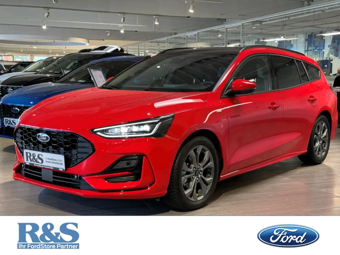 Ford Focus Turnier ST-Line X MHEV Automatik+Pano+B&O Rot - 1