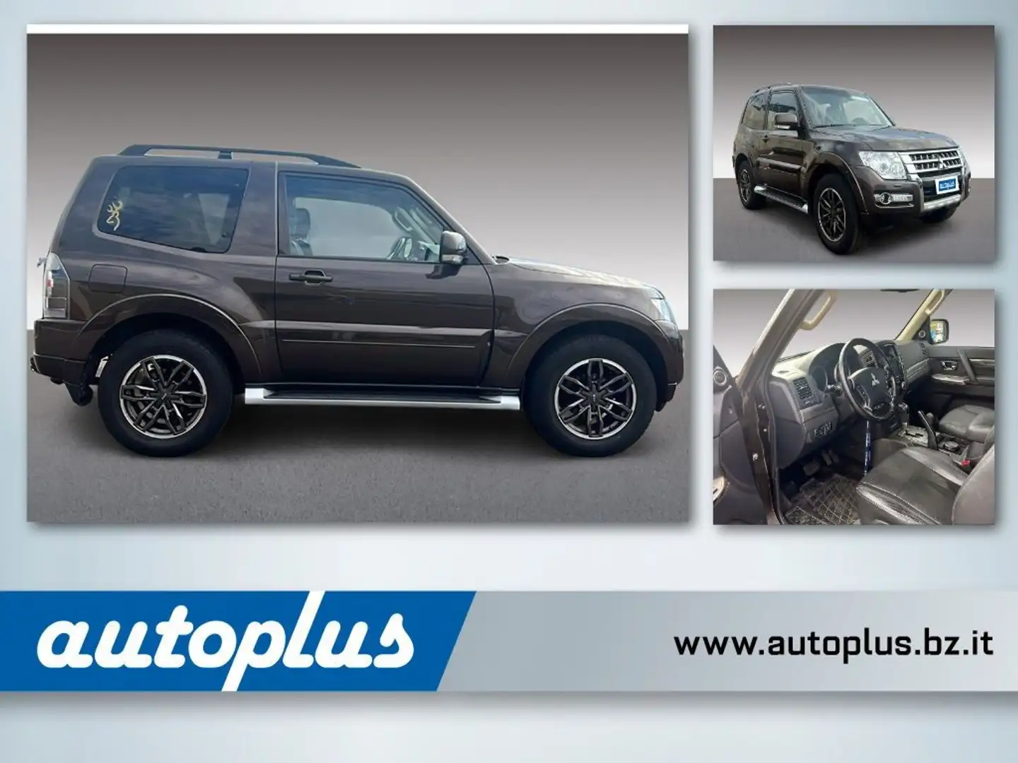 Mitsubishi Pajero 3.2 DI-D 16V aut. 3p. TOP Marrone - 1