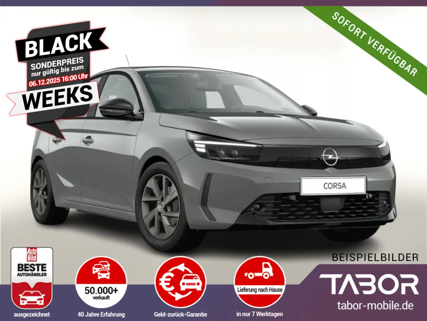 Opel Corsa 1.2 100 LM16Z SichtP PDC 10"-DAB UVP-34%* Grijs - 1