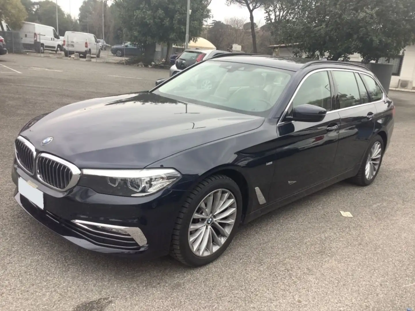 BMW 520 520dA Touring xDrive Blauw - 2