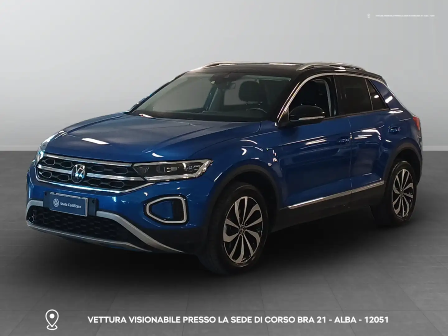 Volkswagen T-Roc 2022 - T-Roc 2.0 tdi Style 115cv Bleu - 1
