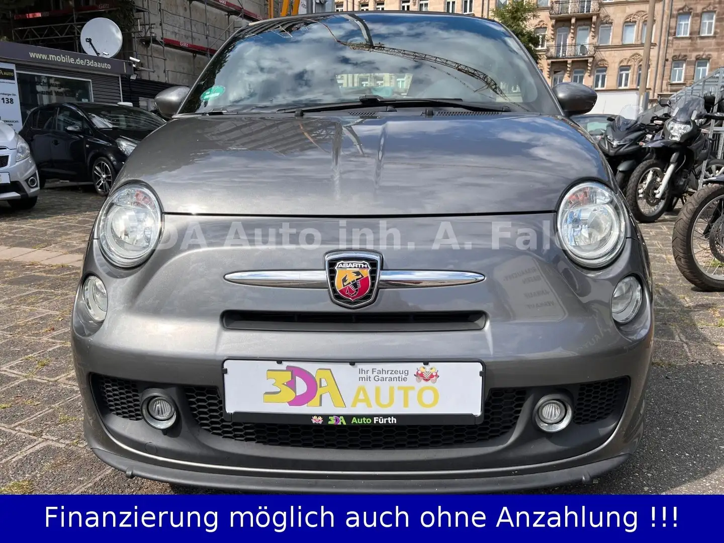 Abarth 500C 1.4 T-Jet 16V Custom Cabrio Grigio - 1
