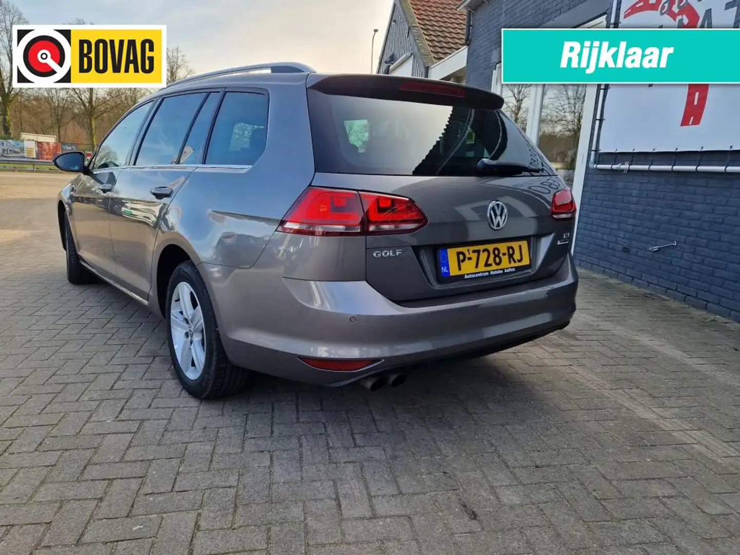 Volkswagen Golf Variant 1.4 TSI Business Ed. Navi sportstoelen Massage ECC Grijs - 2