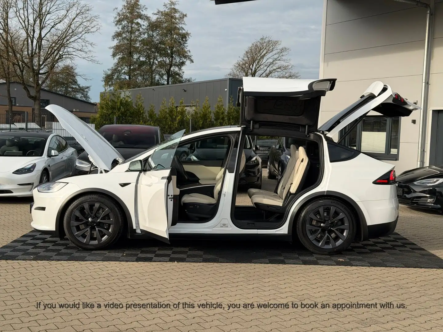 Tesla Model X MODEL X PALLADIUM | 7SEATER | HW4 | Blanc - 2