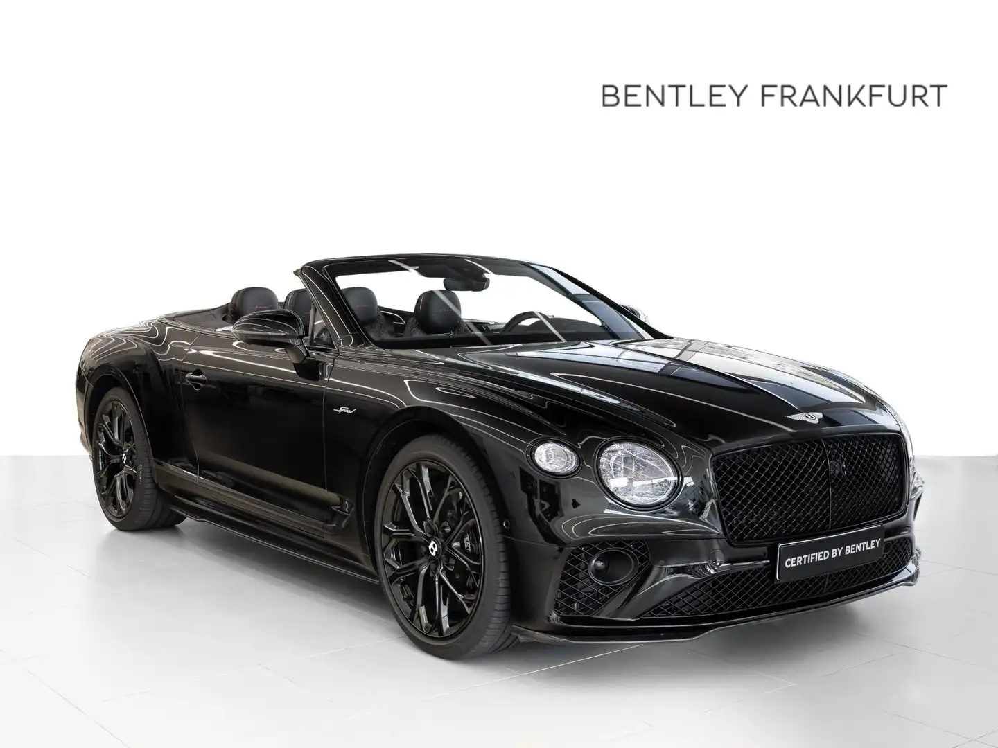 Bentley Continental New Continental GTC Speed W12 BENTLEY FRANKFURT Schwarz - 1
