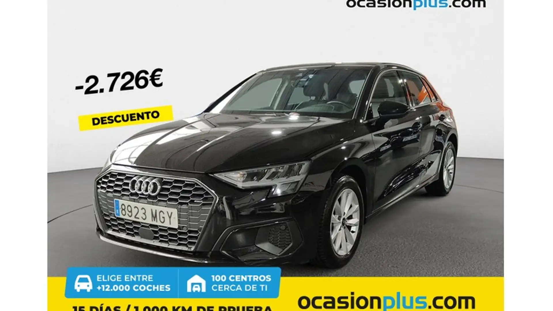 Audi A3 Sportback 30TDI S tronic Negro - 1