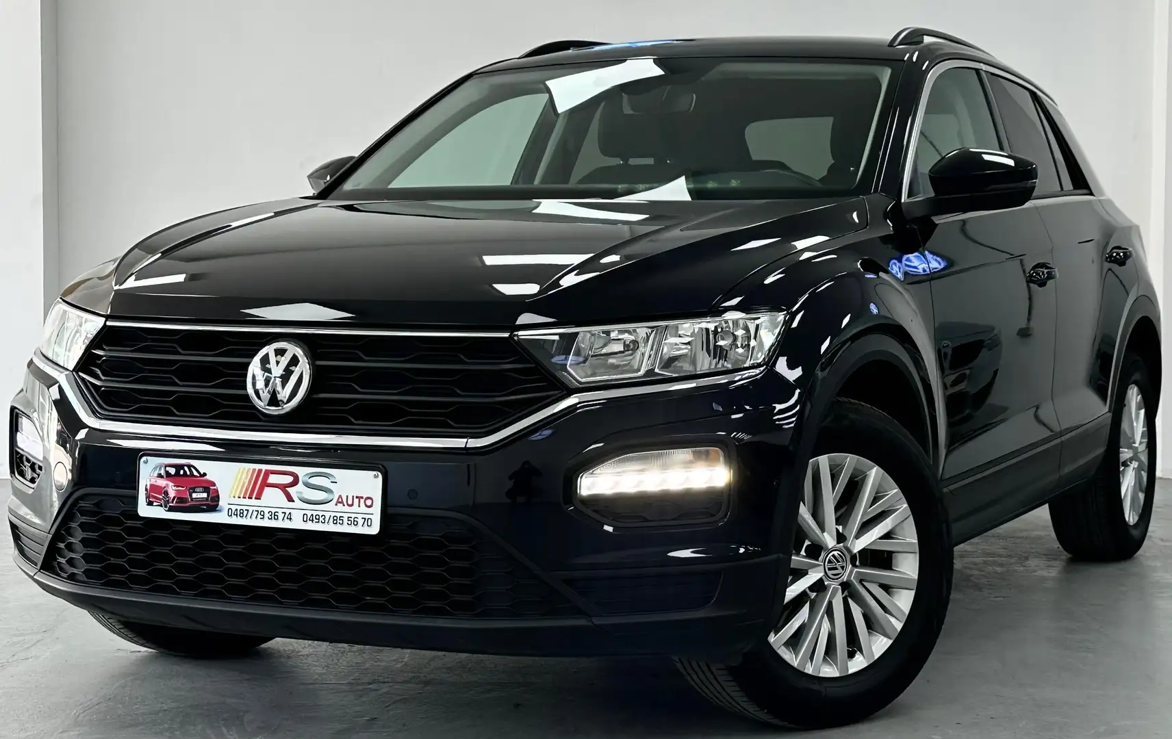 Volkswagen T-Roc 1.0 TSI-GARANTIE 12 MOIS-GPS-CAR PLAY-1ER PROPR... Noir - 1
