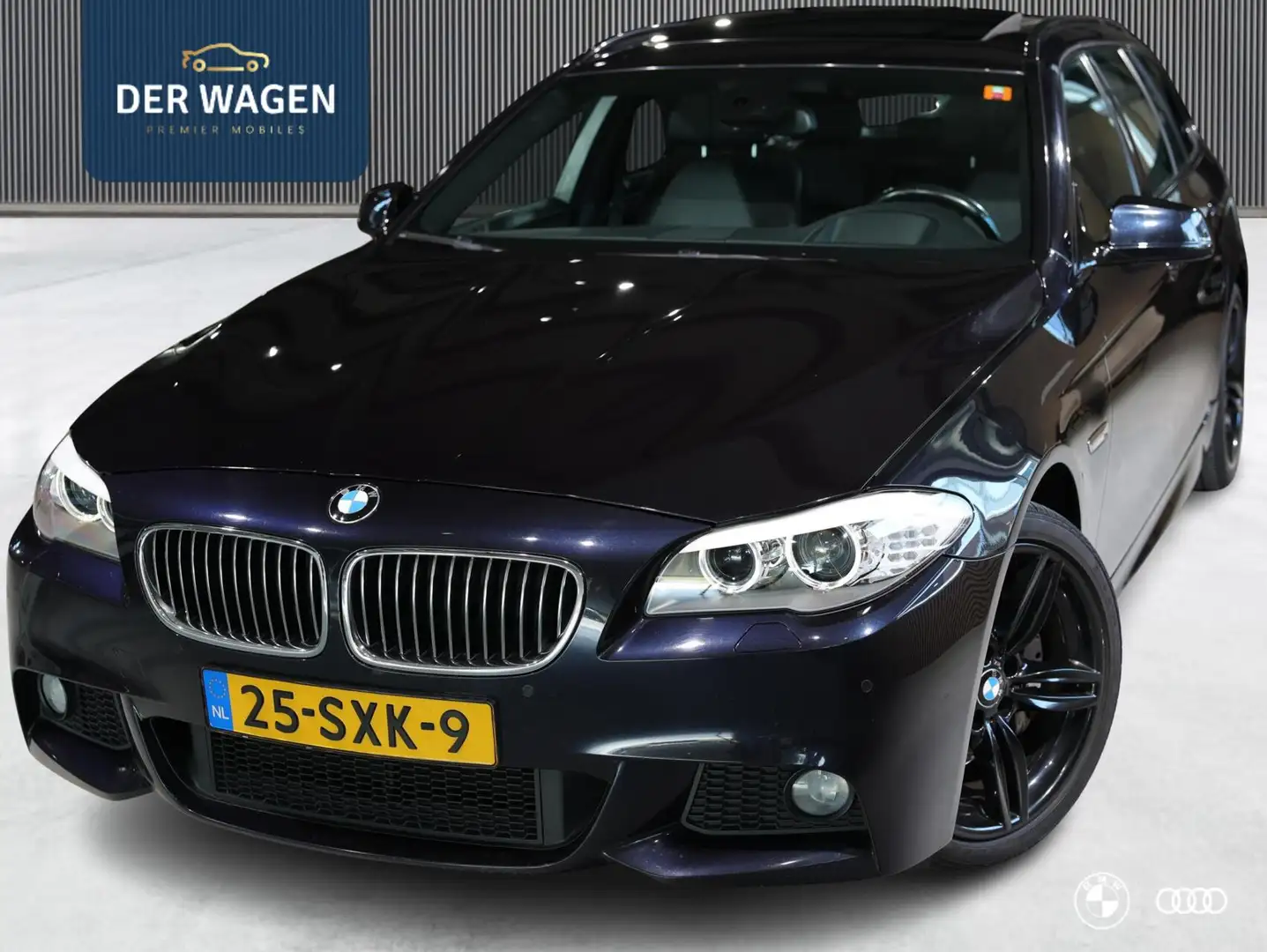 BMW 528 528i M SPORT 6 CIL. / DEALER ONDH. PANODAK / MEMOR Noir - 1