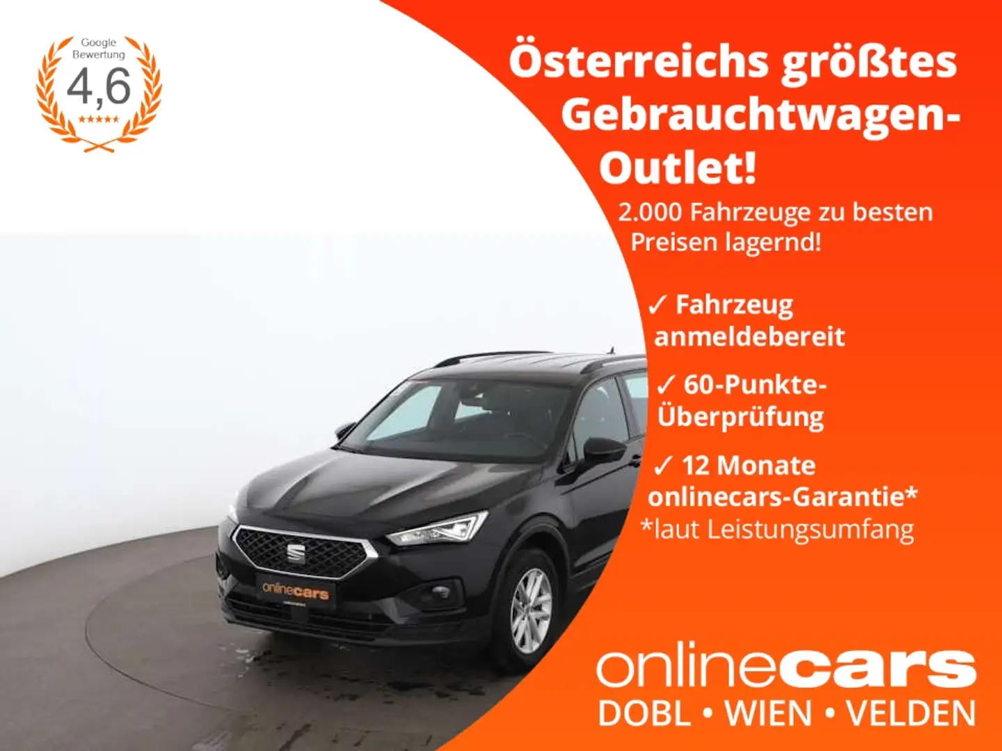 SEAT Tarraco 2.0 TDI Style Aut LED NAVI ASSIST PDC Nero - 1