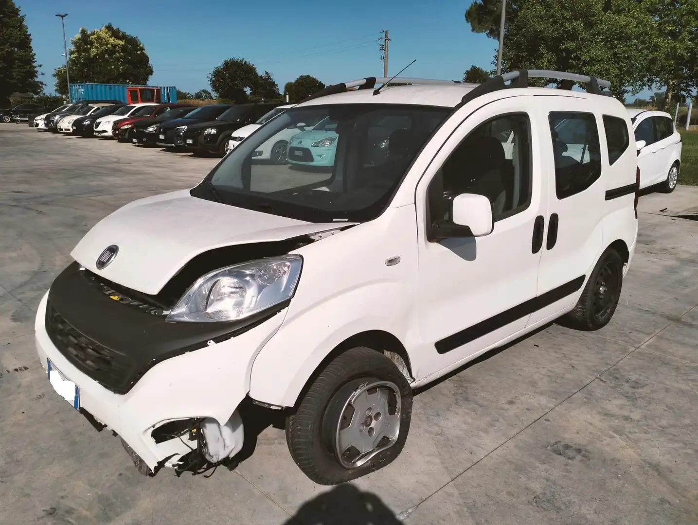 Fiat Qubo 1.3 MJT - SINISTRATO - Blanc - 2