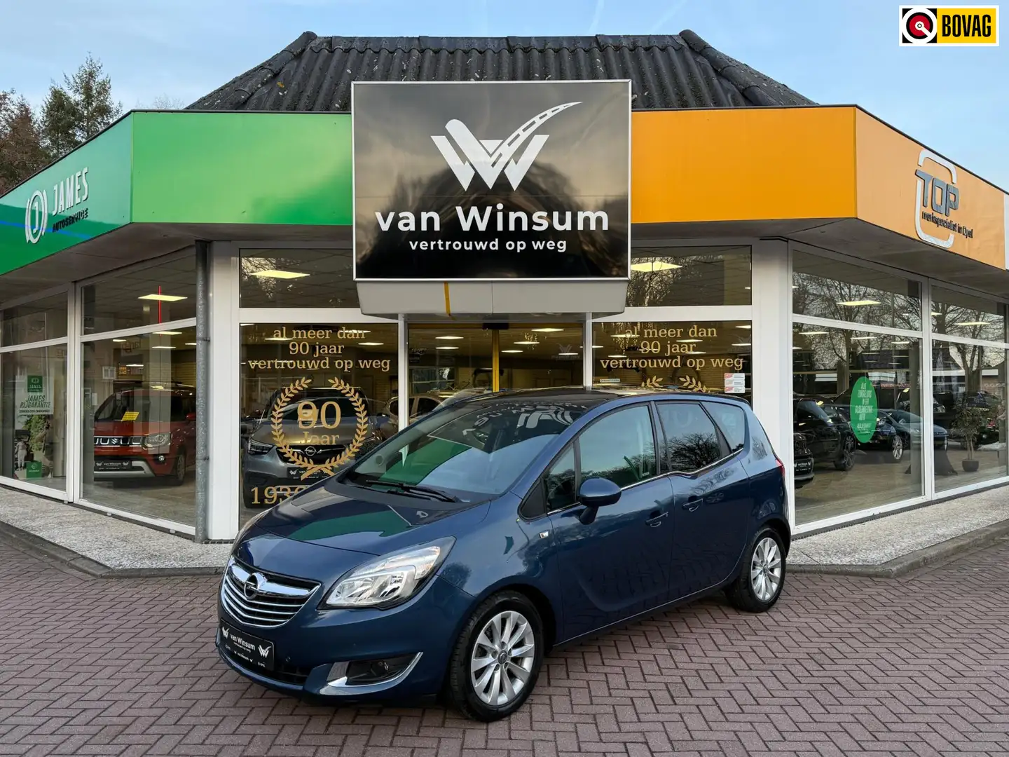 Opel Meriva 1.4 Turbo Blitz Bleu - 1