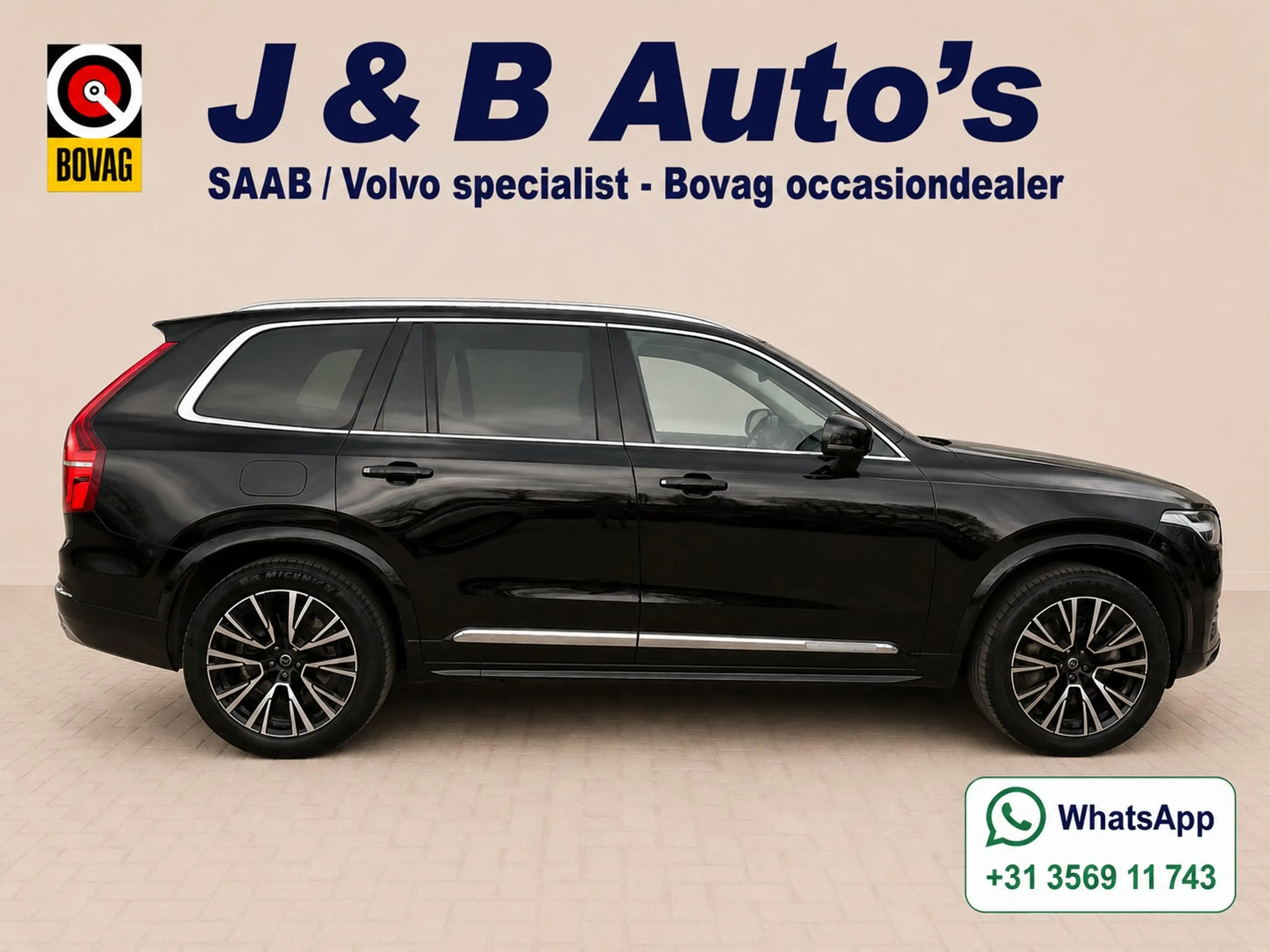 Volvo XC90 2.0 T8 Recharge AWD Ultimate Bright/ 360gr/Head Up — photo 3