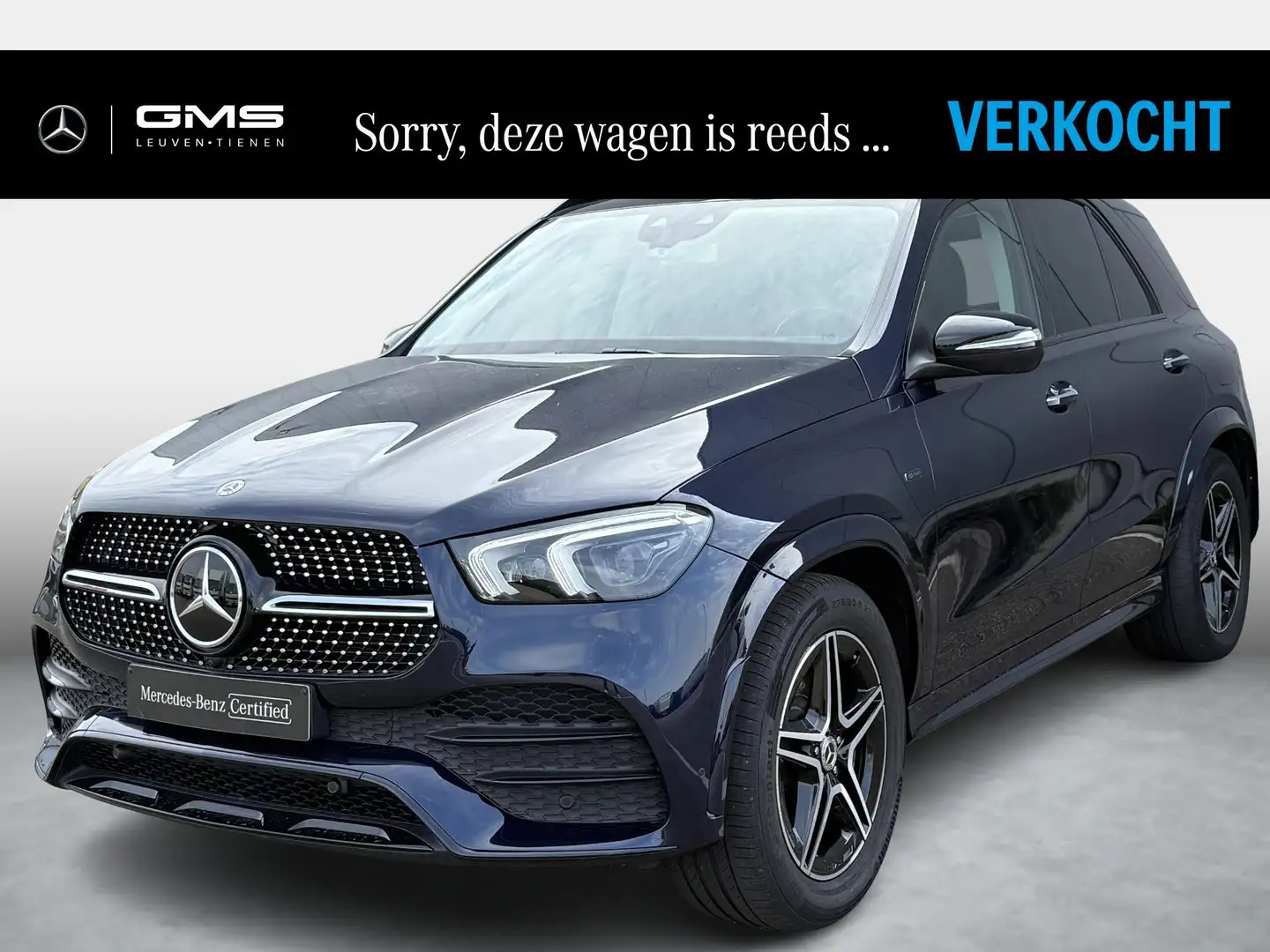 Mercedes-Benz GLE 350 350de 4Matic Amg Line *pano dak*Airmatic* Blau - 1
