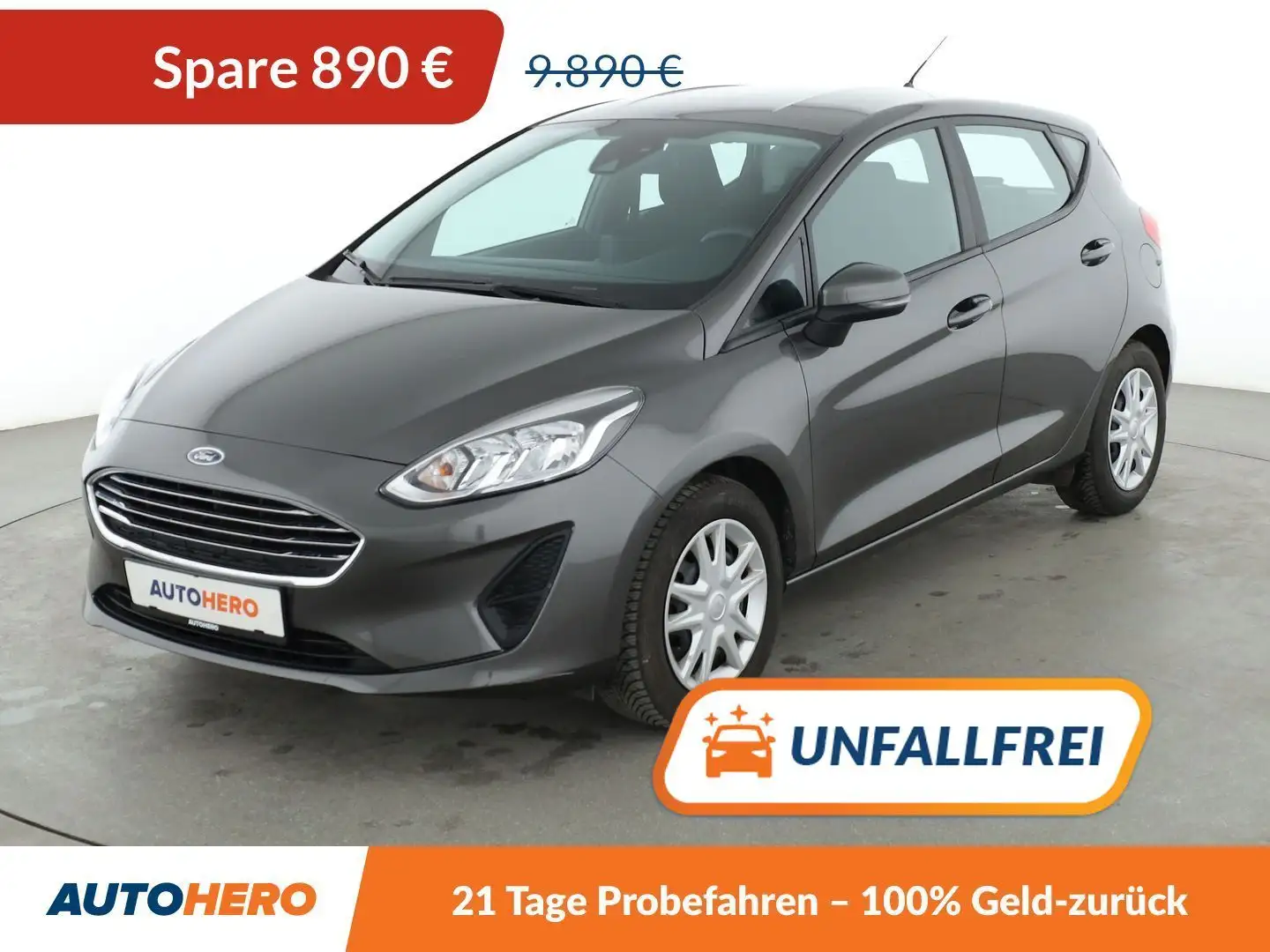 Ford Fiesta 1.1 Trend*PDC*SHZ*KLIMA*GARANTIE* Grau - 1