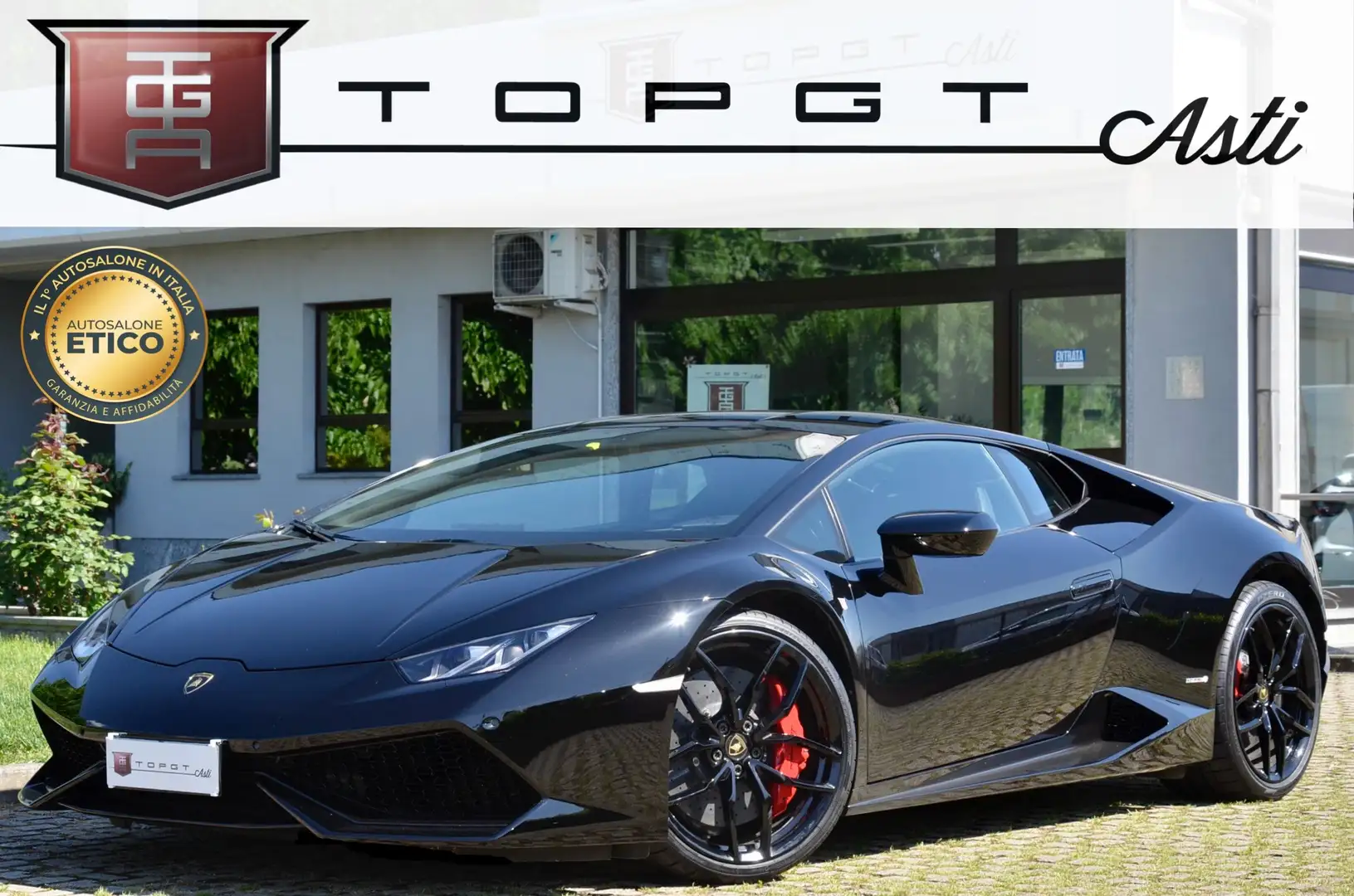 Lamborghini Huracán Coupe 5.2 610cv awd UFF ITALIANA CHECK LAMBORGHINI Nero - 1