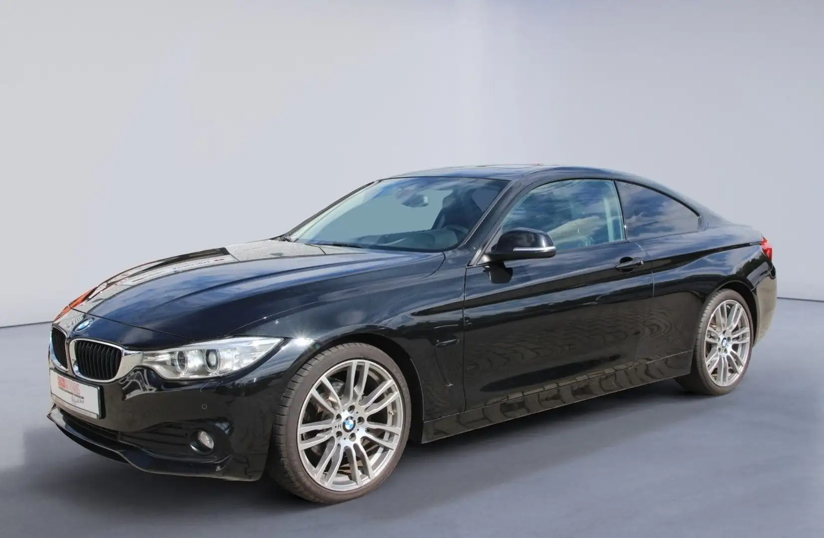 BMW 420 d Coupe Advantage/M-Räder/el.Dach/89tkm Noir - 1