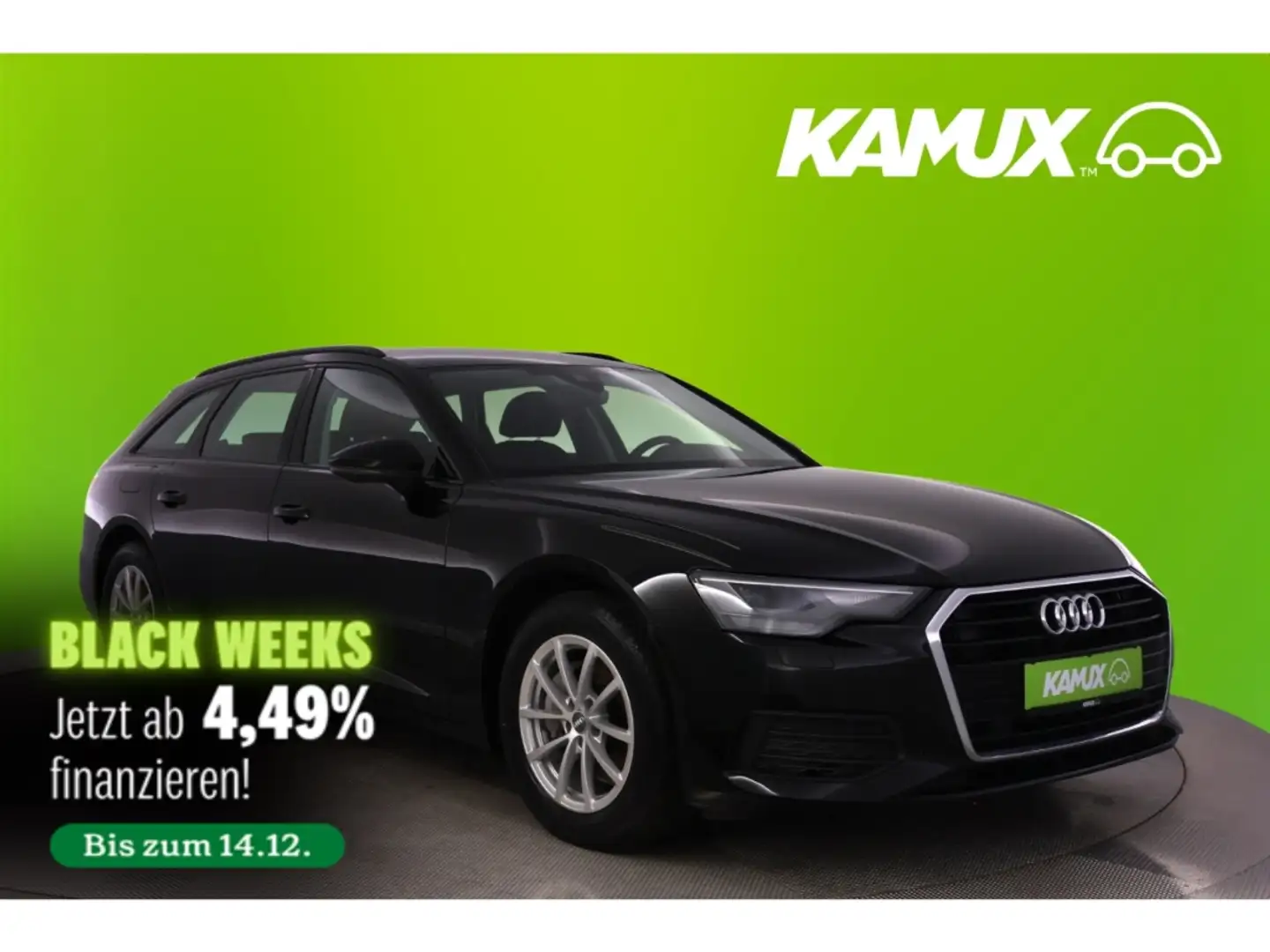 Audi A6 40TDI Avant S-tronic+LED+NAVI+AHK+KAMERA+PDC Noir - 1