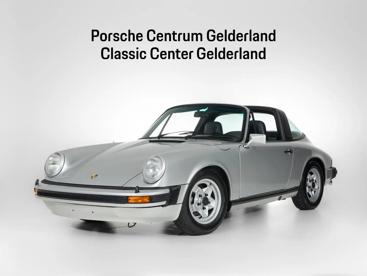 Porsche 911 Targa Jubi 1975 Zilver - 1