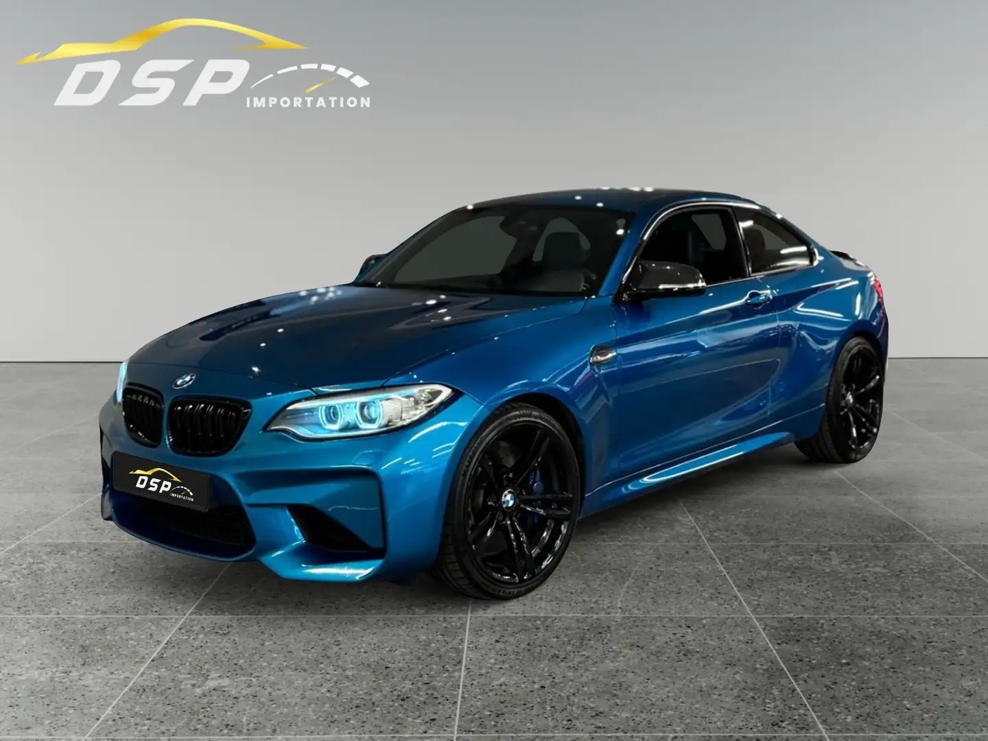 BMW M2 M2 Coupe 370 ch M DKG 7 Blau - 1