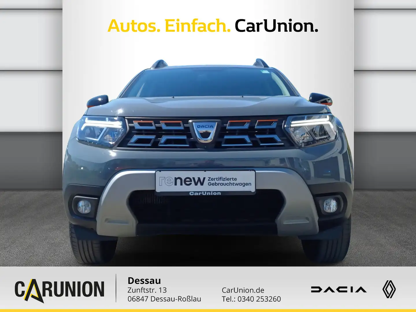 Dacia Duster Extreme TCe 100 ECO-G 2WD NAVI/KAMERA Grau - 2