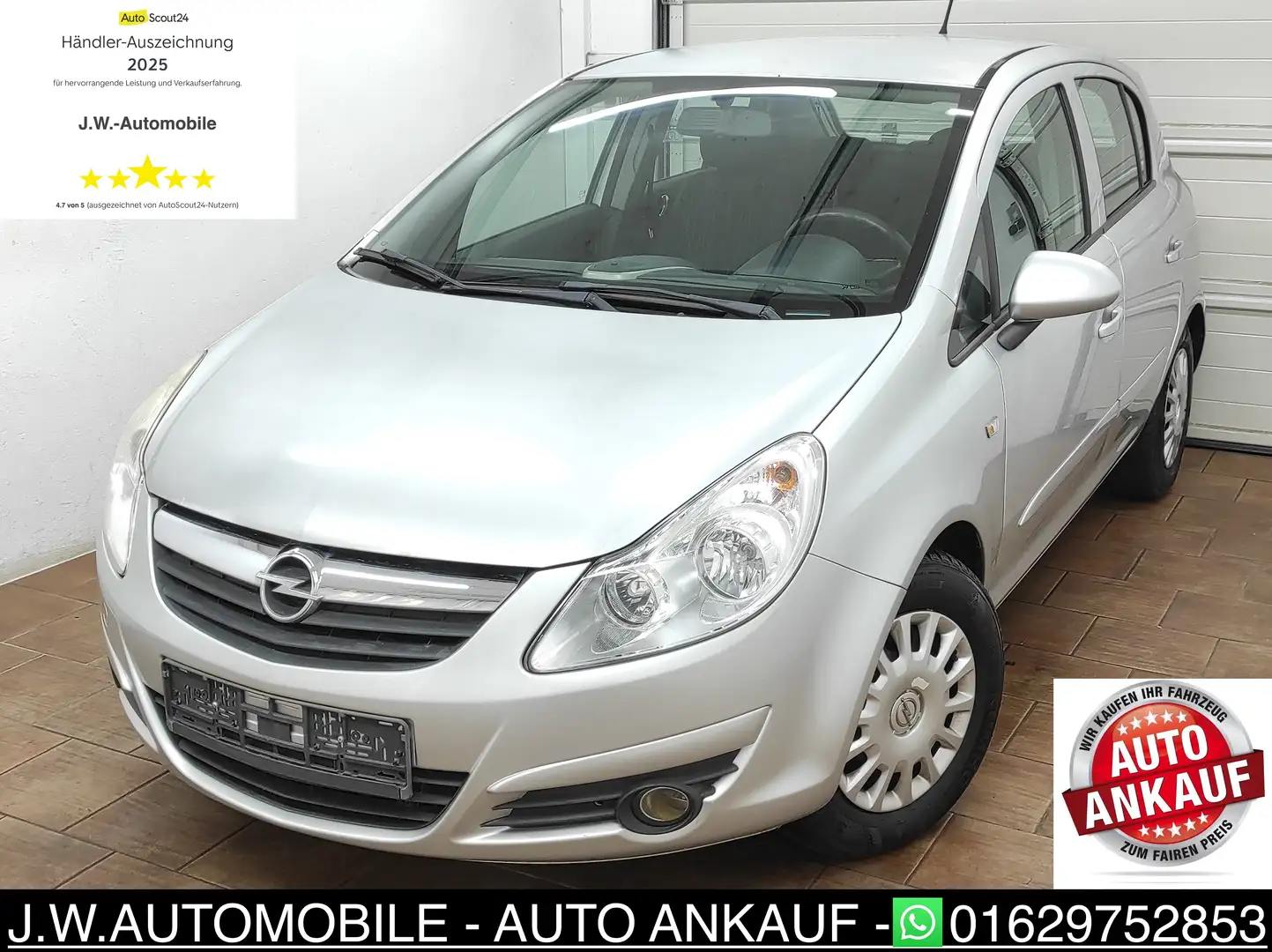 Opel Corsa D 1.2 16V KLIMA ALLWETTER TEMB BC AUX USB Edition Grau - 1