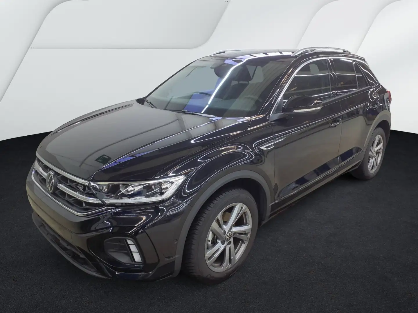 Volkswagen T-Roc T-ROC 1.5 TSI DSG R-LINE*AHK*KAMERA*NAVI*LED*SHZ Schwarz - 2