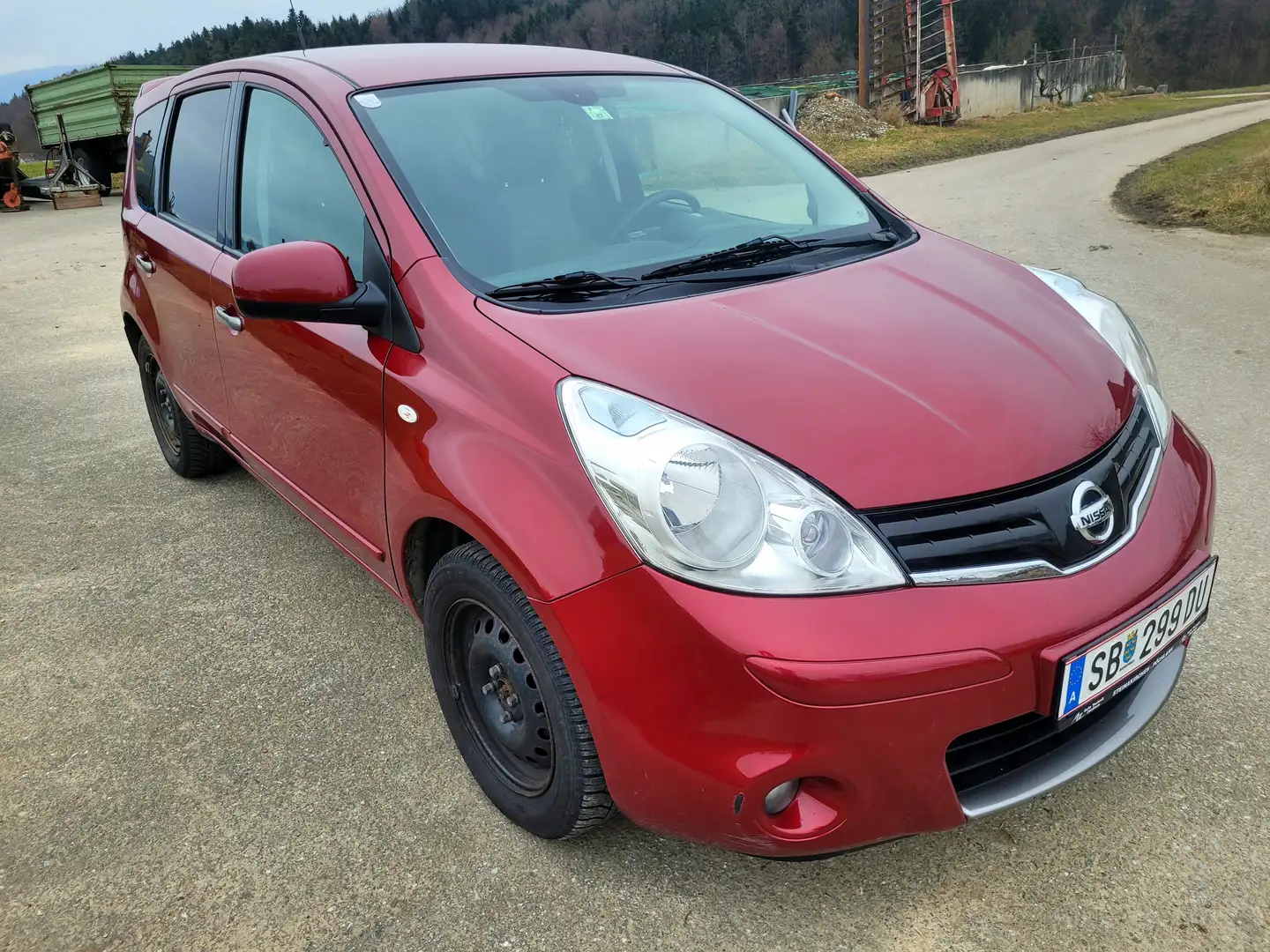 Nissan Note Note 1,4 I-Way Modelljahr 12 I-WAY  Modelljahr 12 Rot - 2
